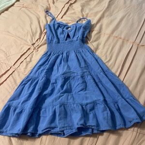Blue Mini Dress